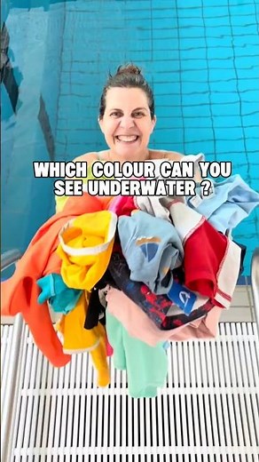 Safest Swimsuit Colors Underwater! (Must Watch) Best Colors at the End #swimwear