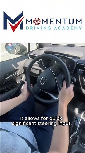 Hand-Over-Hand Steering Explained | Beginner Driving Tips