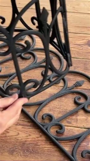 Cut up a Dollar Tree fence panel... 😱😍