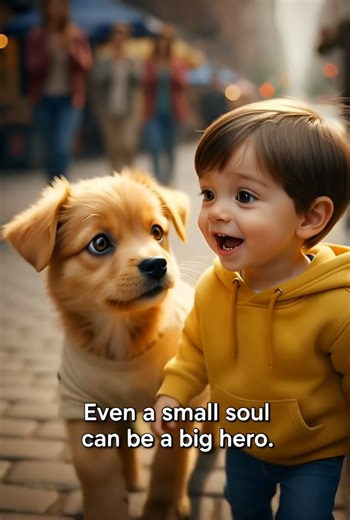 A Stray Puppy Became a Hero 🐶❤️ | Heart Touching Short Film #puppy #cartoon #moralstory #animation