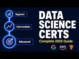 Every Data Science Certification You Need - Beginner to Advanced (2026 Guide)