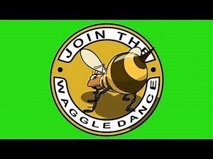 "The WAGGLE DANCE" ~logo design/animation