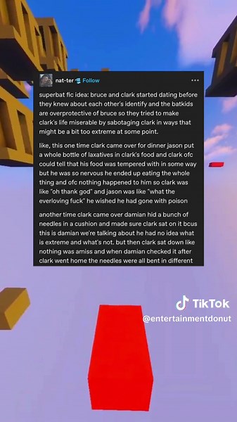 What do you think of this superbat fic idea? 👀 #qna #qnachallenge #superbat #storytime #entertainment #textstory