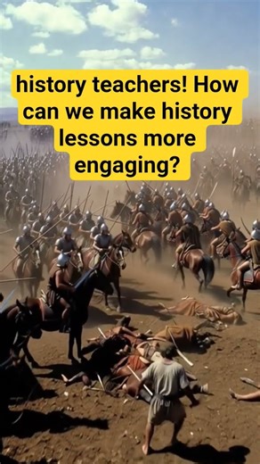 A teacher asked: "How can I teach history to kids using #AI ?