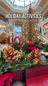 From festive feasts to roller skating rinks and everything in between, here's your guide to holiday adventures at The Venetian Resort. 🎄 | The Venetian Resort Las Vegas