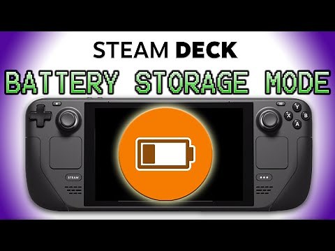 Enable or Disable Battery Storage Mode on Steam Deck