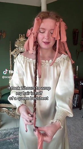 Victorian Rag Curls Tutorial: Heatless Curls Like the Victorians