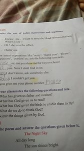 Polite Expressions Practice and ConversationNotice the use of... | Filo