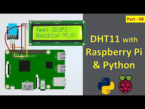 08 DHT11 Sensor with Raspberry Pi and Python