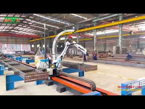 MEV cung cấp giải pháp Robot hàn kết cấu tự động