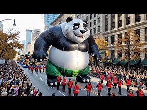 Macy's Thanksgiving Day Parade 2025 🎈 Complete Balloon Lineup | NYC Live Coverage 4K