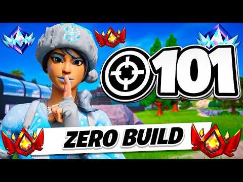 101 Elimination Solo Reload Zero Build Gameplay Wins - Fortnite (No Commentary)