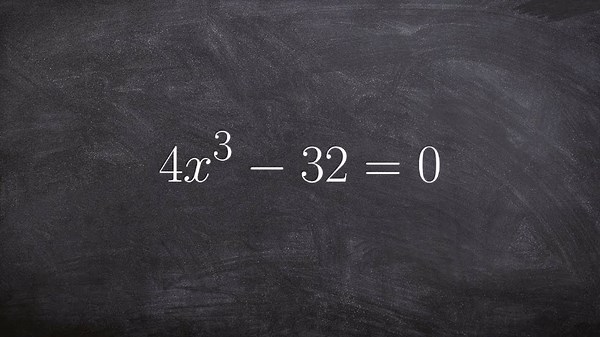 Learn how to solve a polynomial using the difference of two cubes