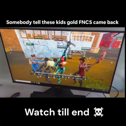 Somebody tell these kids gold FNCS came back