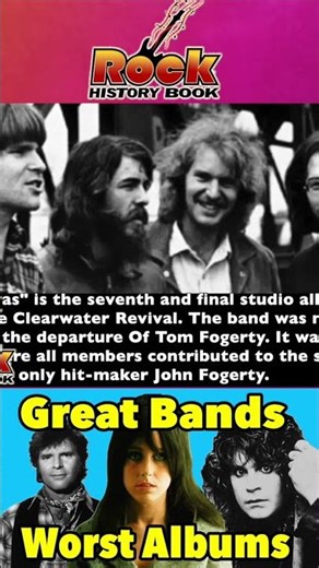 Great Bands Worst Albums -Creedence Clearwater Revival "Mardi Gras" (1972)