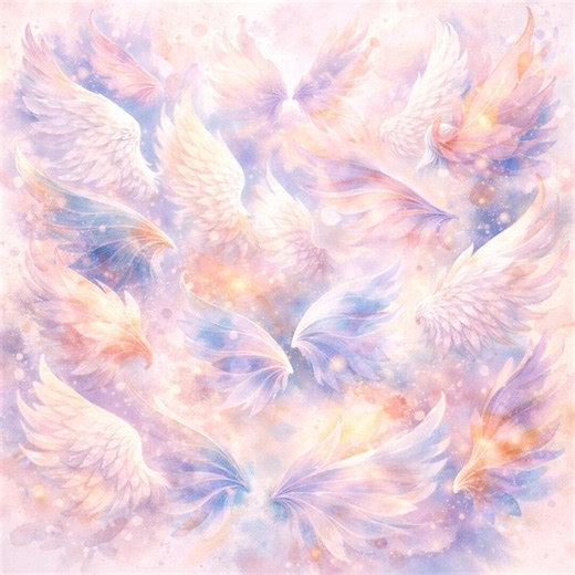 Watercolor Angel Wings PNG Bundle, Fairy Fantasy Clipart (digital Download) - Etsy