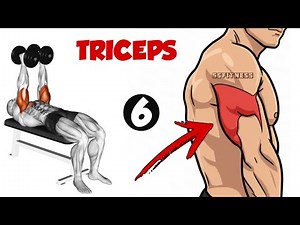 Triceps Workout With Dumbbells ( 6 Effective Exercises )