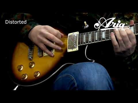 Aria PE-350 guitars demonstration