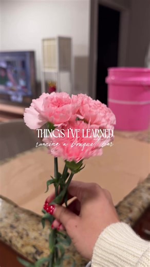 Lessons from Running a Bouquet Bar 🌸✨