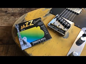 I try Flatwound strings for the first time!