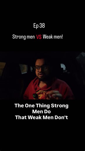 Nitin singh Self-Improvement | Fitness | Mindset on Instagram: "Ep 38 : One thing that separates Strong vs Weak man! . . . . Here are some other differences the two! • Seek solutions vs. Make excuses • Take ownership vs. Blame circumstances • Master their emotions vs. Slaves to their impulses • Delay gratification vs. Chase instant pleasure • Embrace discomfort vs. Avoid pain at all costs • Action-oriented vs. Talk-oriented • Uplift others vs. Tear others down • Welcome criticism vs. Get defensi