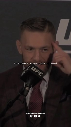 Si eres capaz de visualizarlo y expresarlo. Estarás más cerca, la ley de atracción estará contigo. #mindset #exito #expresar #connormcgregor #objetivos #determinacion #parati #fyp