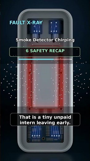 Smoke Detector Chirping? Battery or End-of-Life