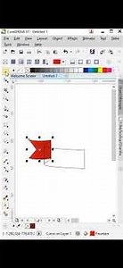 How to create a banner ribbon design in Corel Draw