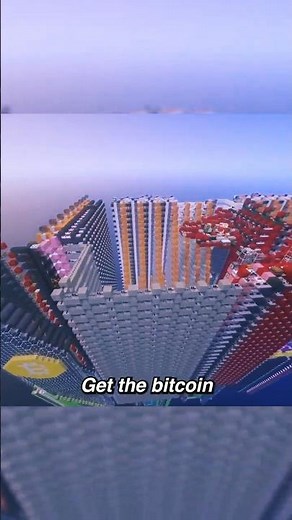 They Mined Bitcoin In Minecraft! #minecraft #bitcoin #crypto