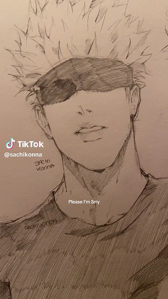 My Art Progression: Gojo Illustration Journey