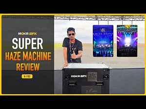 MOKA SFX Super Haze Machine Review by‪@Pixinema‬ | Best Outdoor Haze & Fog Machines