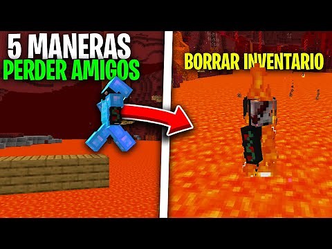 5 MANERAS para PERDER a tus AMIGOS en MINECRAFT (siendo ADMIN) 😏