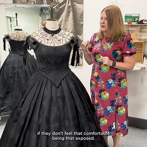 The ultimate party dress 😍 A closer look at Violetta's amazing Act III dress from The Royal Opera's La traviata, courtesy of Christina from our Costume Department 🎟️ Link in bio | Royal Ballet And Opera