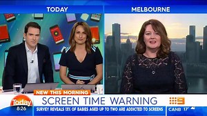 55K views · 176 reactions | There's a new warning that kids are forming electronic addictions earlier than previously feared with some even getting hooked on screens as babies. #9Today | TODAY | Facebook