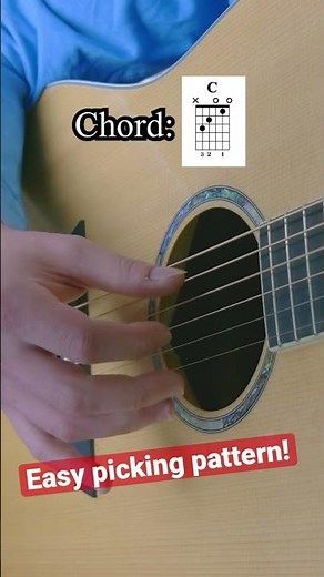 Easy Fingerpicking Lesson #guitarlesson
