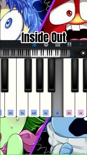 INTENSAMENTE en Perfect Piano 🎹✅ #piano #intensamente