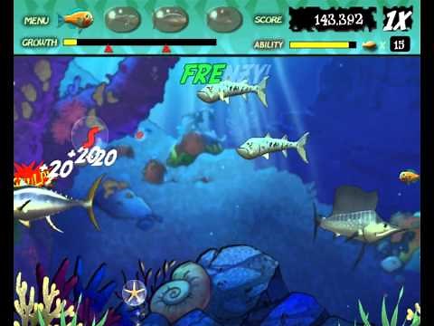 Feeding Frenzy 1 gameplay level 21 to 30