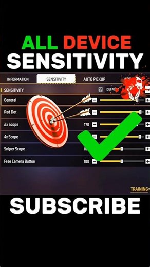 free fire headshot setting 2026 ⚡ best sensitivity settings ⚙️| sensitivity + hud settings free fire