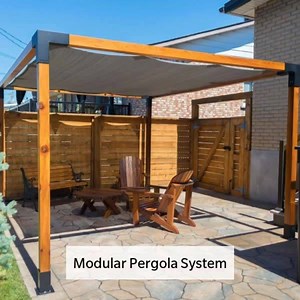 21 reactions · 5 comments | Simple Modular Pergola System | Sets Up in Under an Hour | Available at Your Closest Lowes Store! | Toja | Facebook