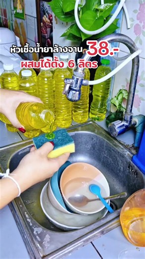 รีวิวน้ำยาล้างจานประหยัด ฟองเยอะ ใช้ง่าย