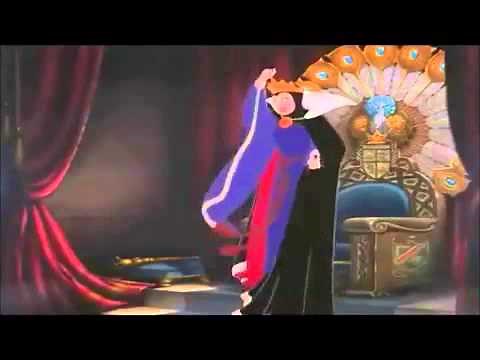 the Evil Queen tells the Queen of Hearts to Silence