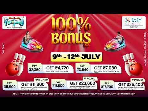 🔥 Double the Bonus, Double the Fun! | Funtura 100% BONUS Offer | Lucknow