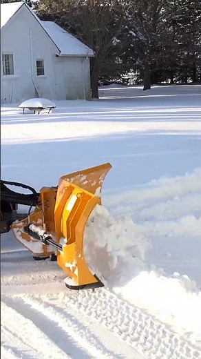 Bring Unmatched Flexibility To Your Municipality With The Trackless Folding V-Plow!