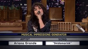 Jimmy challenges Alessia Cara to a game of random musical impressions like Ariana Grande singing "Skidamarink" and Lorde singing "Baa, Baa, Black Sheep." | The Tonight Show Starring Jimmy Fallon