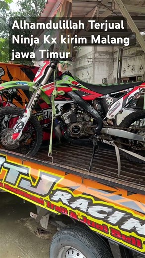 Departing and sending to Malang, East Java. In the name of God #trailmurah