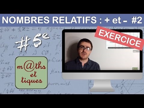 EXERCISE: Performing additions and subtractions of relative numbers (2) - Fifth grade