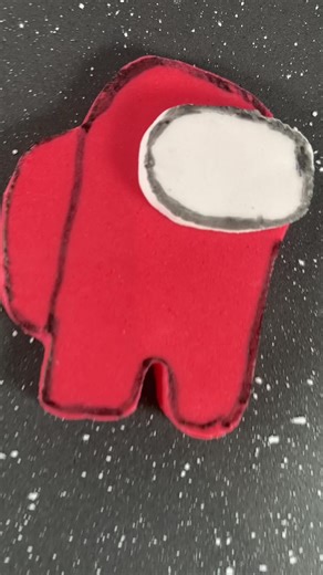 Among Us Cake 😆#fyp #foryoupage #cakedecorating #customcake #cakeartist #cake #allcitysweets #salembakery #lovemyjob #fondantdecorations #fondantcake #amongus #amonguscake