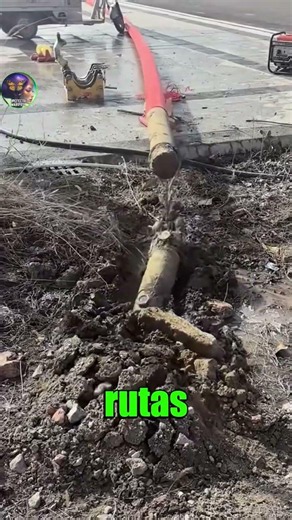 🚧🛠️📡 How they install pipes and cables without tearing up the street #viral #curiosities