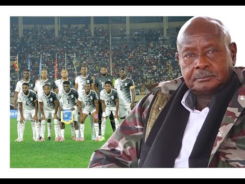 Museveni sarcastically makes fun of Uganda Cranes Goal Keeper during a State House Dinner in Entebbe