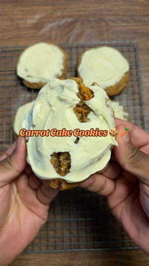 Carrot Cake Cookies 🍪 🥕